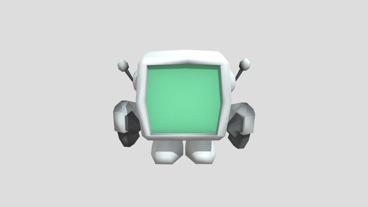 RoboDude From Chicken Gun completed 3D Model