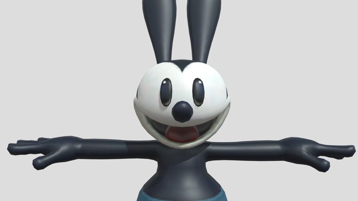 Epic Mickey - Oswald the Lucky Rabbit 3D Model