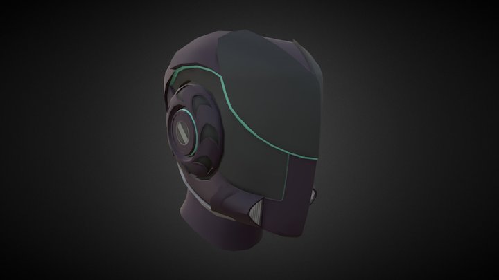 VS Luna Helm 3D Model