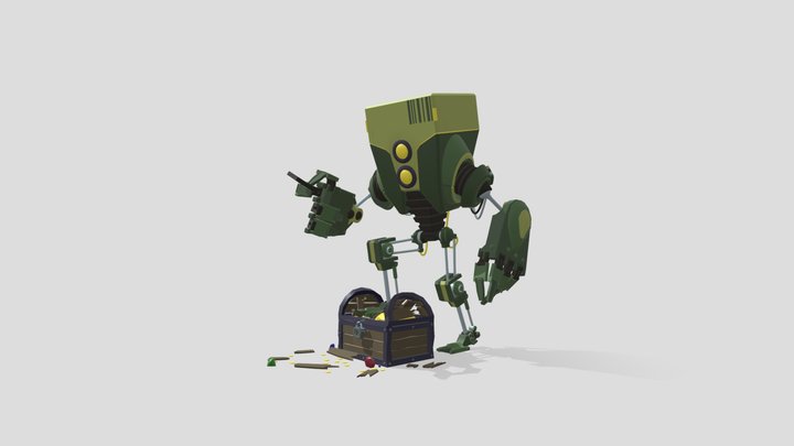 Robot DZ 3D Model