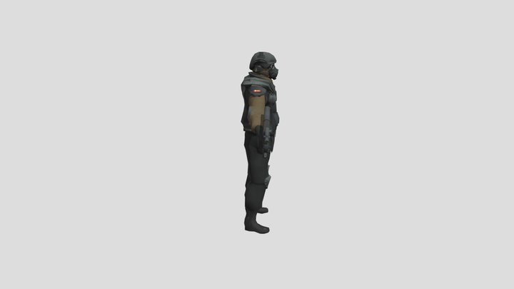 Epsilon 11 The nine tailed fox 3D Model