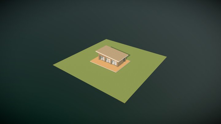 Casa sencilla 3D Model