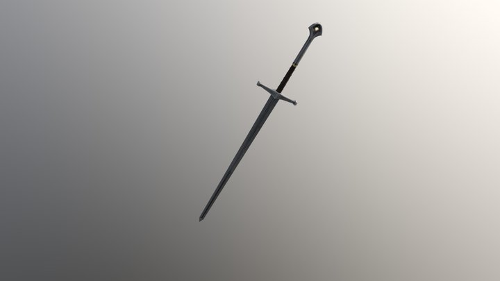 Long sword 3D Model