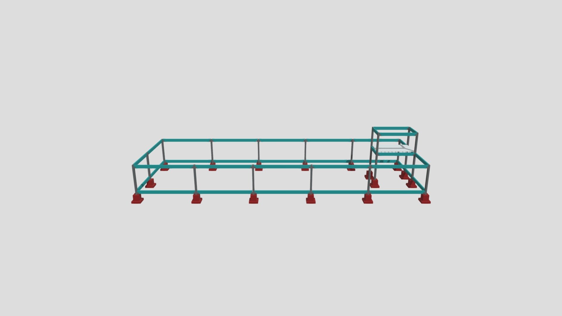 Modelagem Estrutural 3D- Area De FuncionarioR02