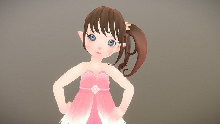 Fairy#2 3D Model