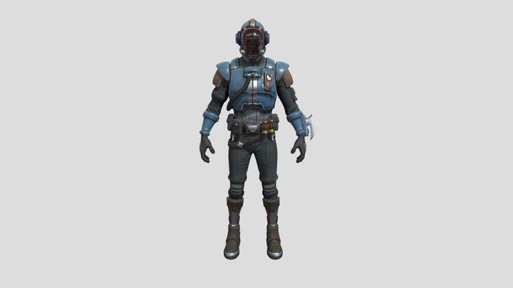 Fortnite - The Visitor 3D Model