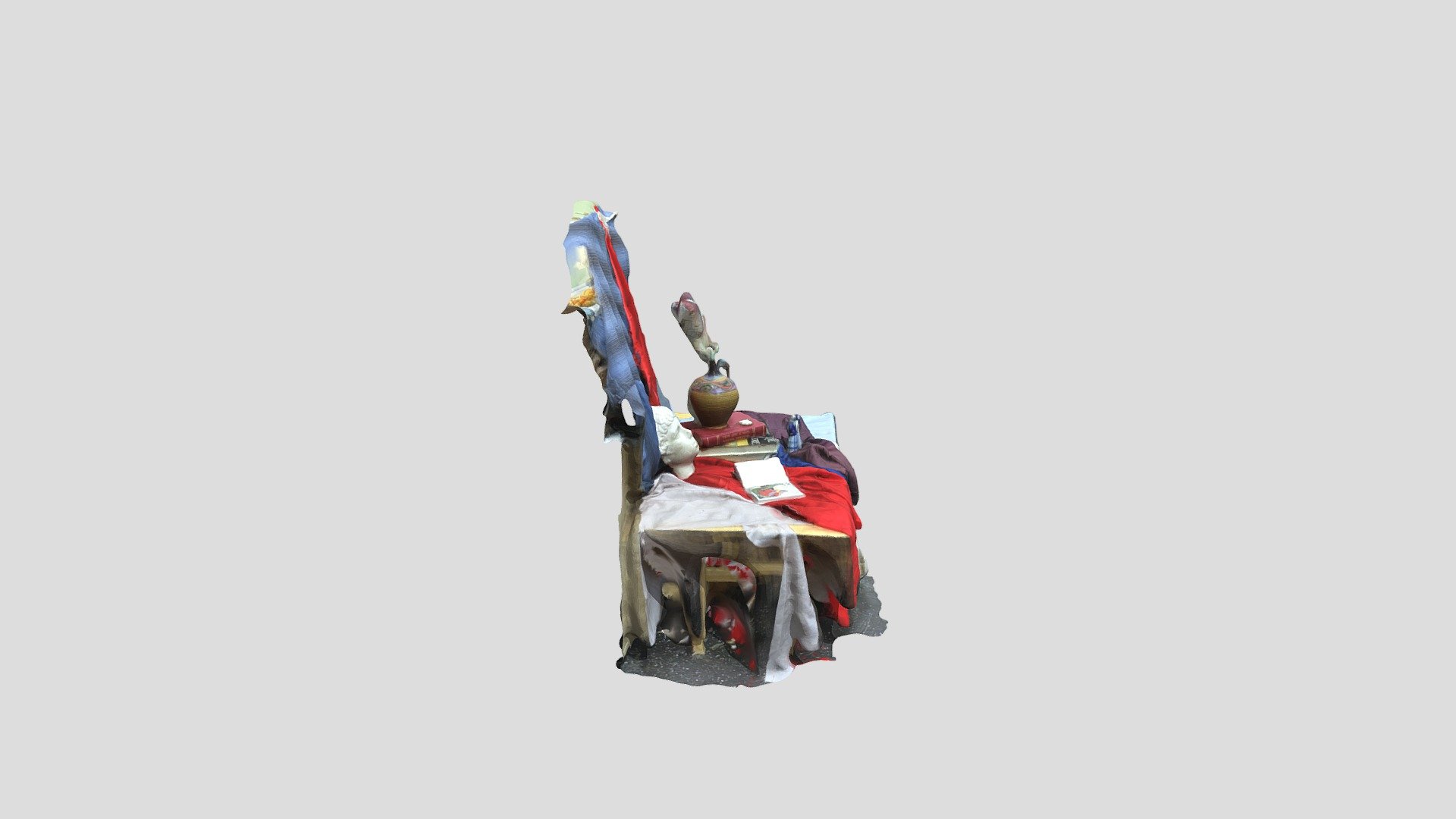 Натюрморт — Sketchfab embed 3D viewer