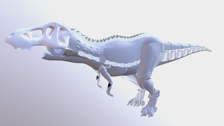 T- Rex Version 2 3D Model