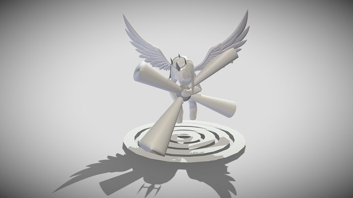 Dark Angel 3D Model