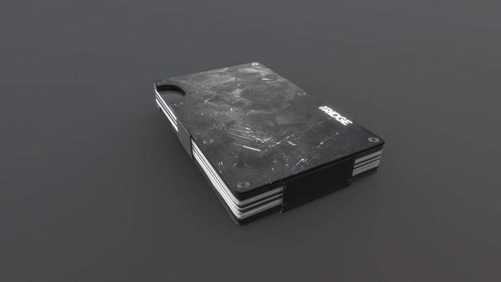 The Ridge Wallet 3D Model