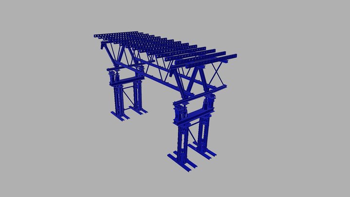 221101-02-All Heavy Duty Truss Assedmbly V02 3D Model