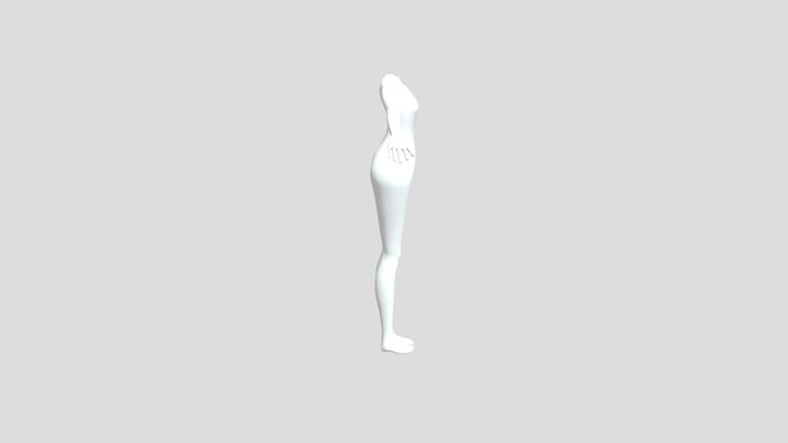 FULL BODY FEMALE 3D Model