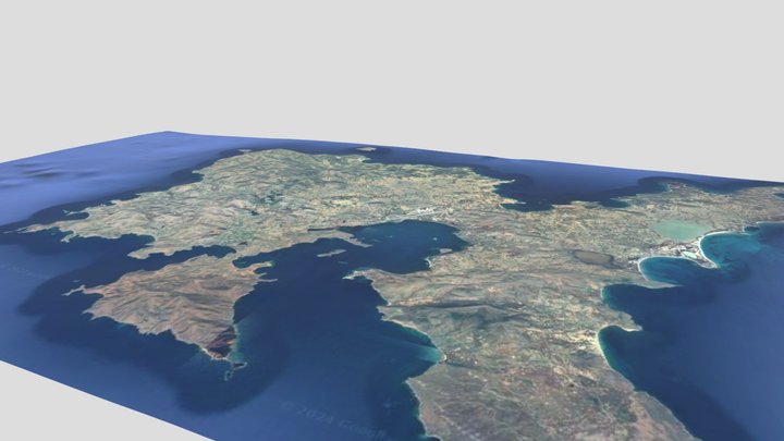 Το νησί του Λίμνου 3D Model