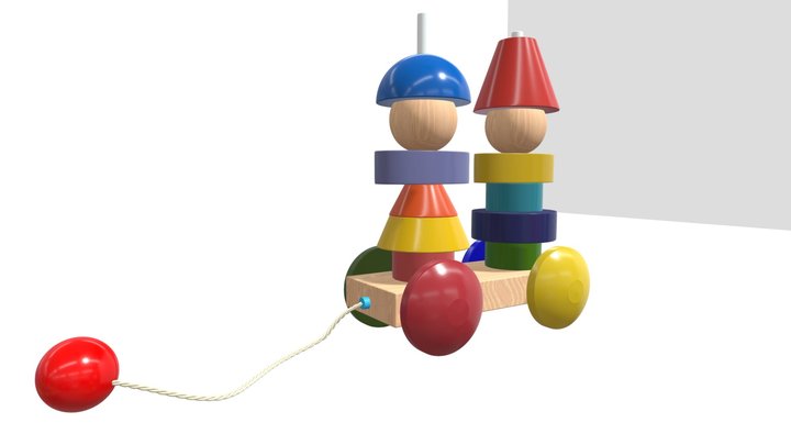 игрушка сортер 3D Model
