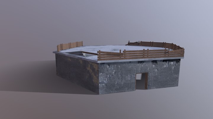 ARMY CENTRAL  BUNKER 3D Model
