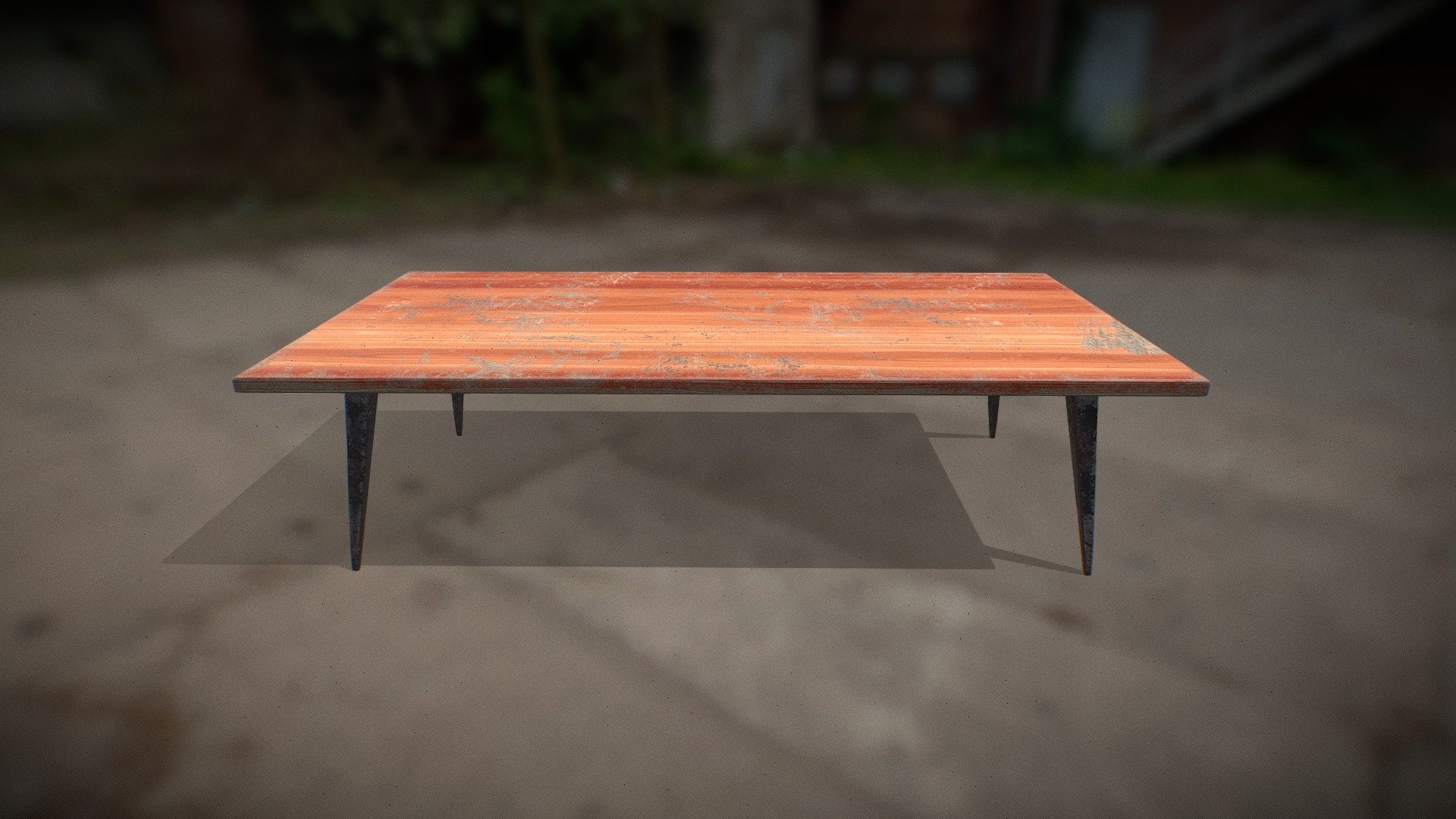 Mid Century Table - Download Free 3D model by Alex Marcellinus ...