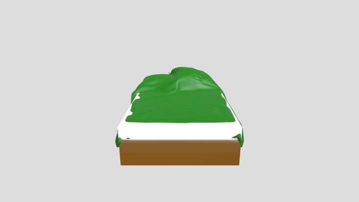 3D Sketchbook 7 - Bed 3D Model