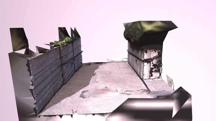 freeway park union street walkway 3D Model