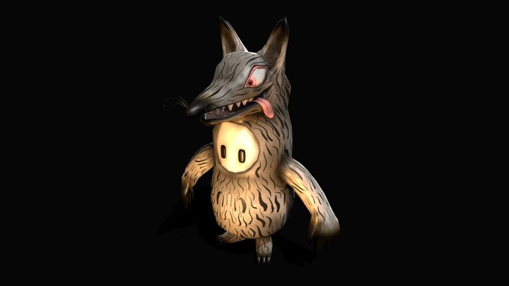 Big Bad Wolf 3D Model