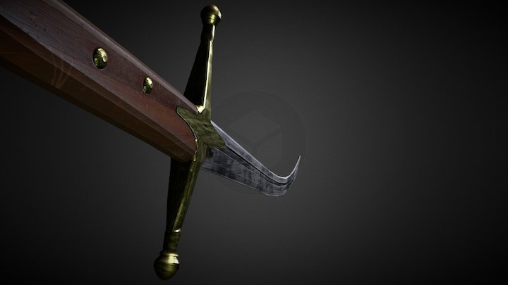 Shamshir (( persian sword )) 3D Model