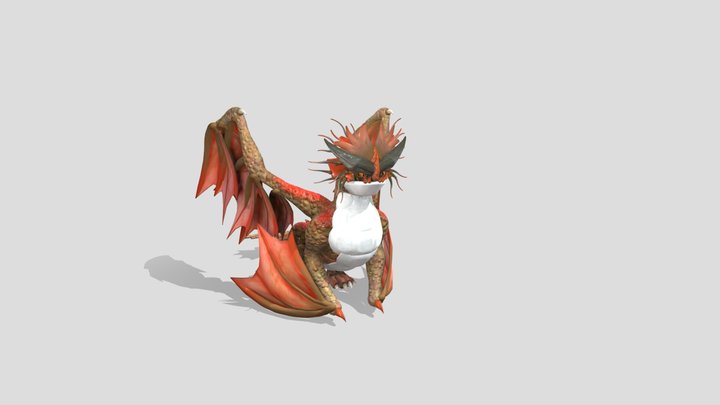Cloud jumper (SPORE creature) 3D Model