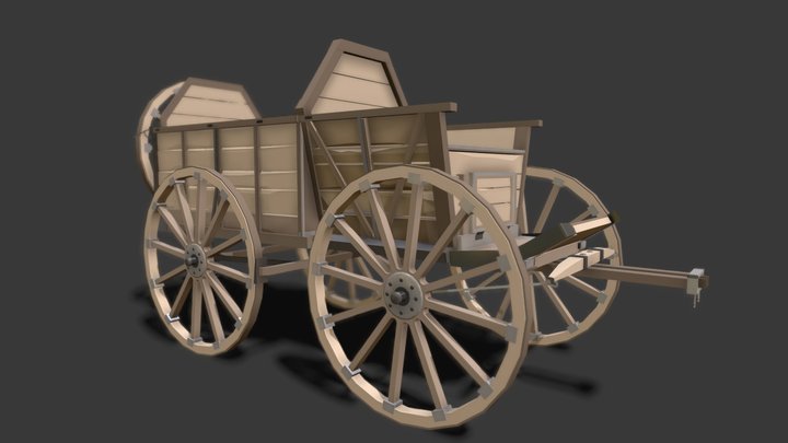 HW cart 3D Model
