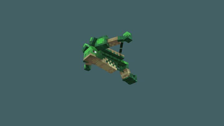 Turtle Crossbow 3D Model