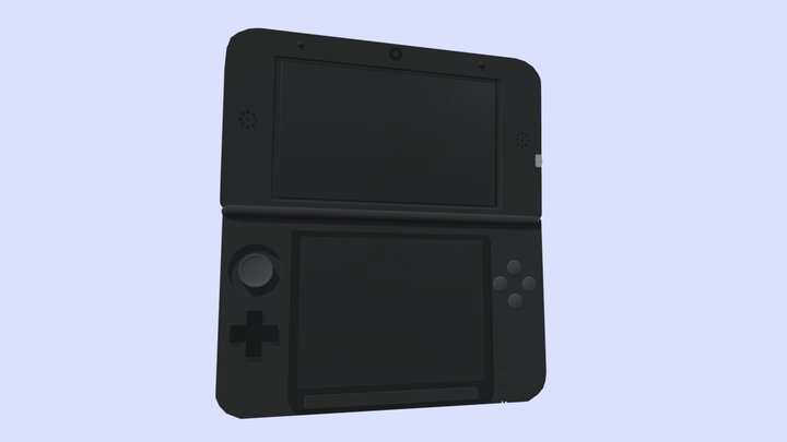 Nintendo 3DS‑Style Handheld – Gratis 3D-model STL