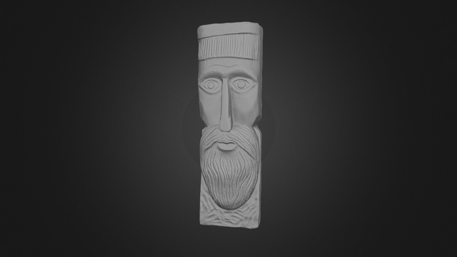 Face Made Of Wood 2 High