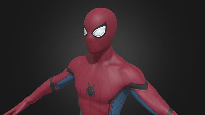 Spider-Man 3D model – Modelo 3D gratuito STL