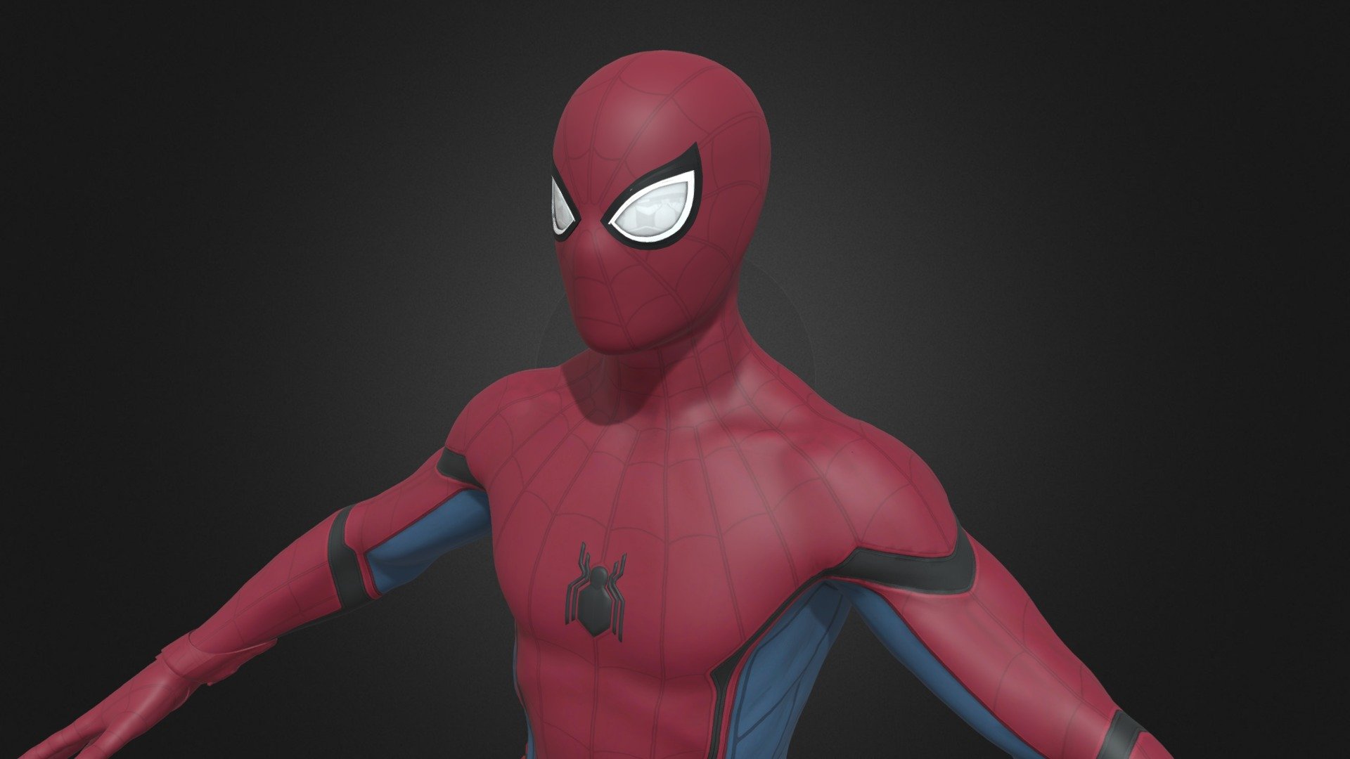 Spider-Man 3D model - Download Free 3D model by Aditya Graphical ...