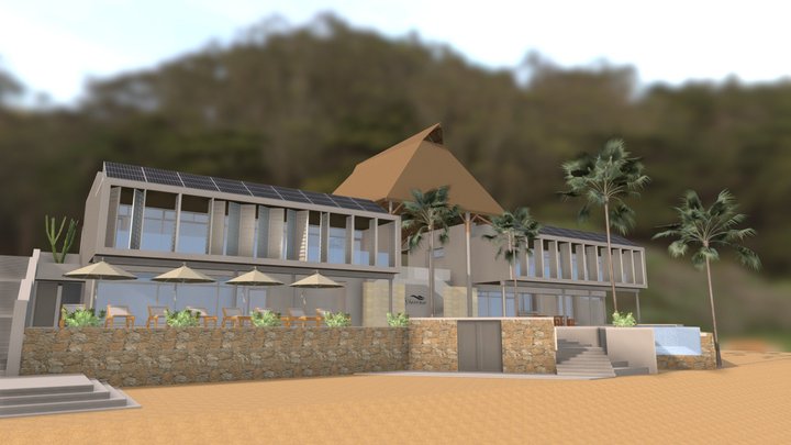 Altarena - Casa Club 3D Model