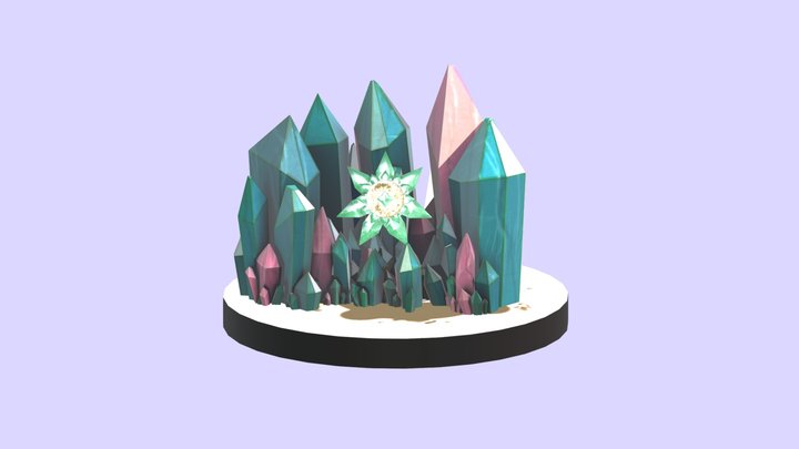 Bouclier Phosphophyllite 3D Model