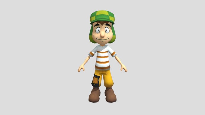 Wii - El Chavo - Chavo 3D Model