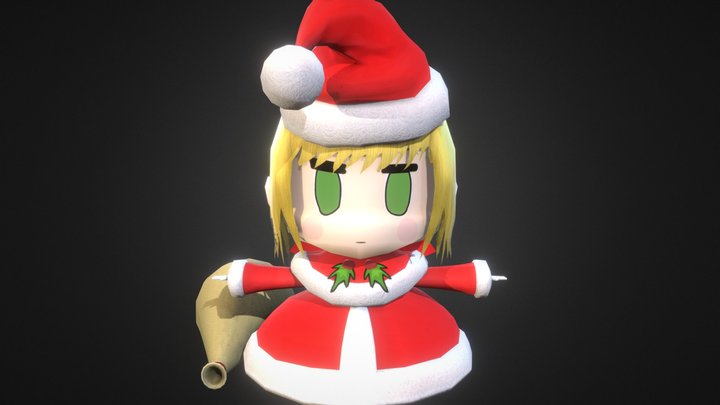 Fate/Extra - Nero Santa 3D Model