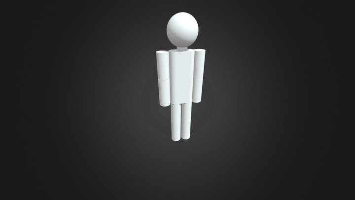 664230011 Poppy Playtime Training Dummy VHS 3D Model