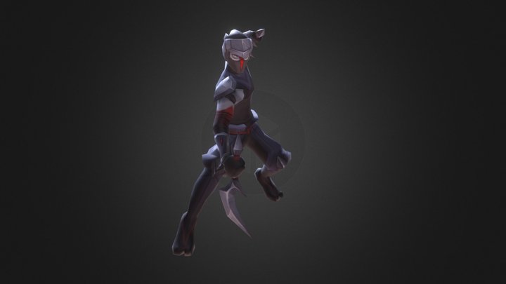 Legion TD 2 - Infiltrator 3D Model