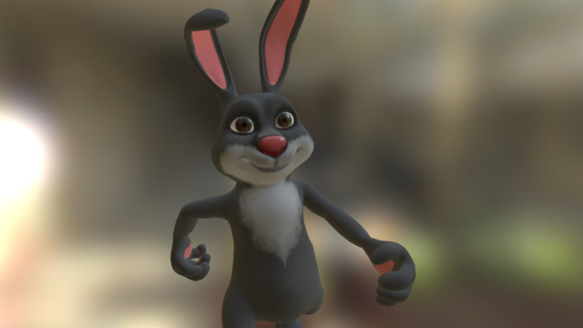 Conejo Modelado Rig1 3D Model