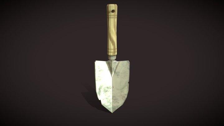 Trowel 3D Model