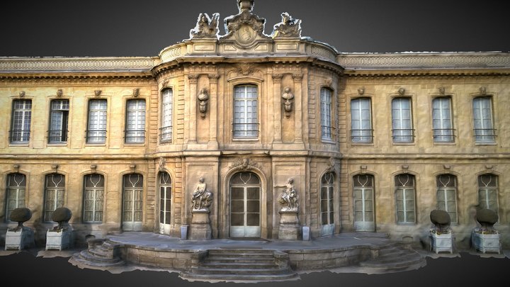 Asnières's Castle 3D Model