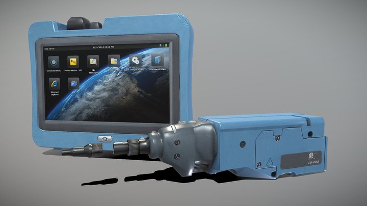 Optical Fiber inspector 3D Model