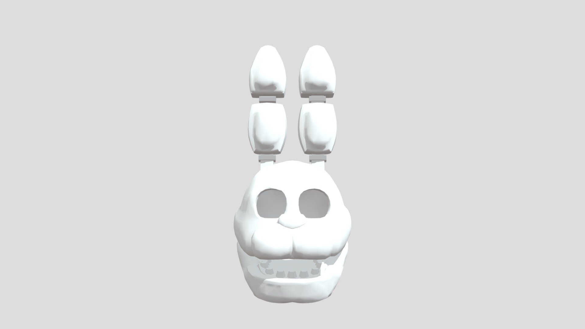 Fnaf Bonnie Mask - 3d Printable - Download Free 3d Model By Millennium 