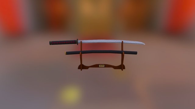 Prop_Katana 3D Model