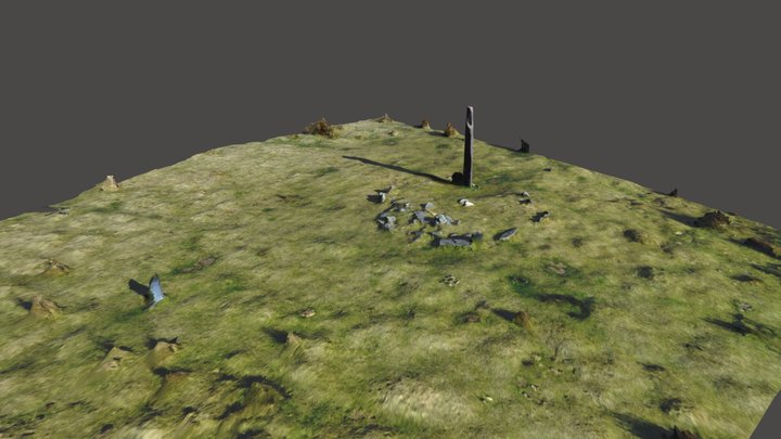 menhir eteneta 3D Model