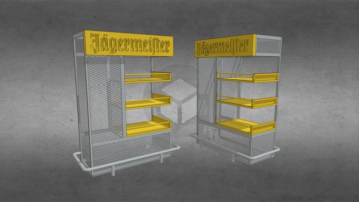 Stand display 3D Model