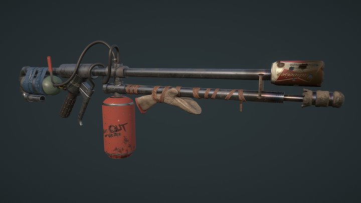 Flametrower 3D Model