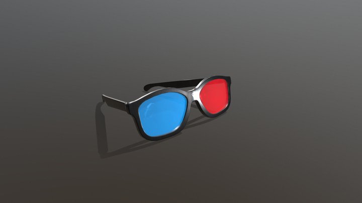 3d Glasses 3D Model