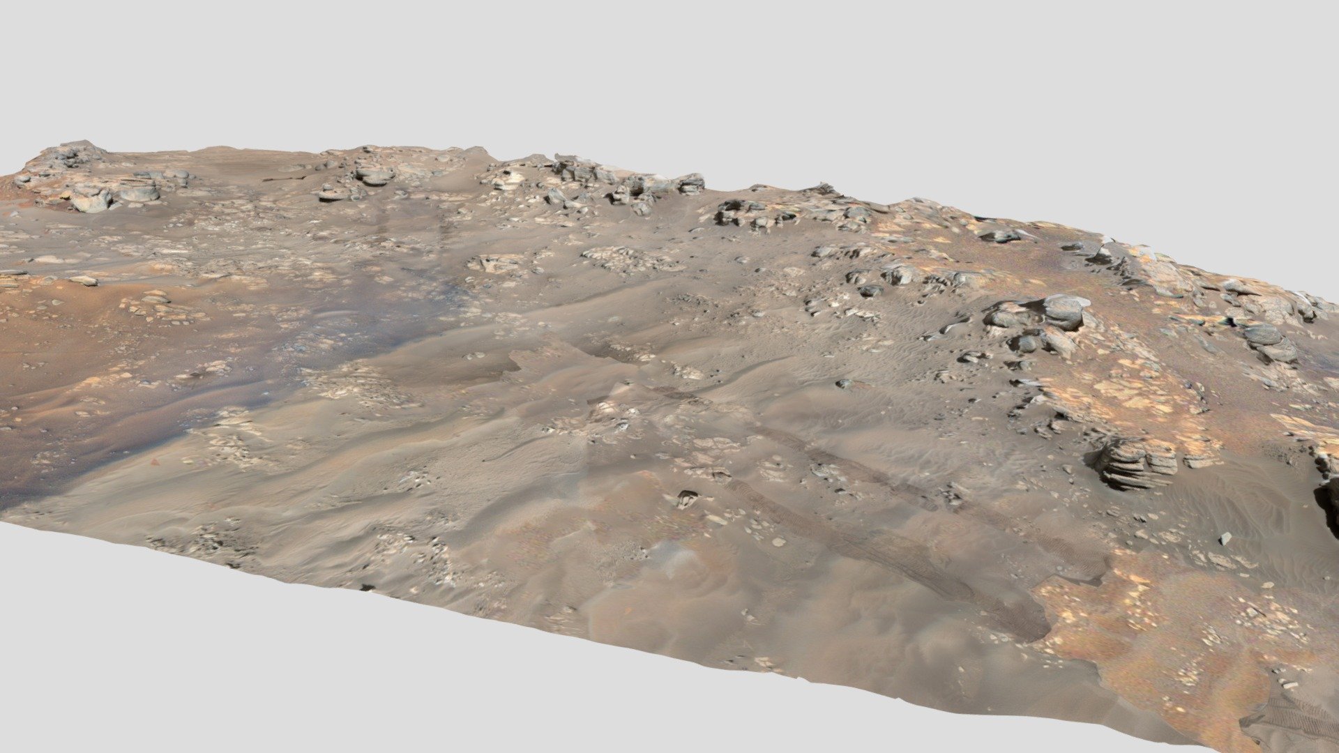 M2020 ZCAM -- Caille Village Martra, sol 205