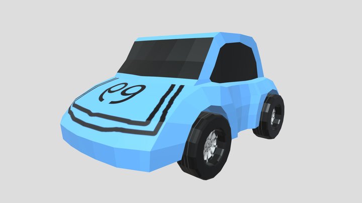 Car (Low Poly) 3D Model