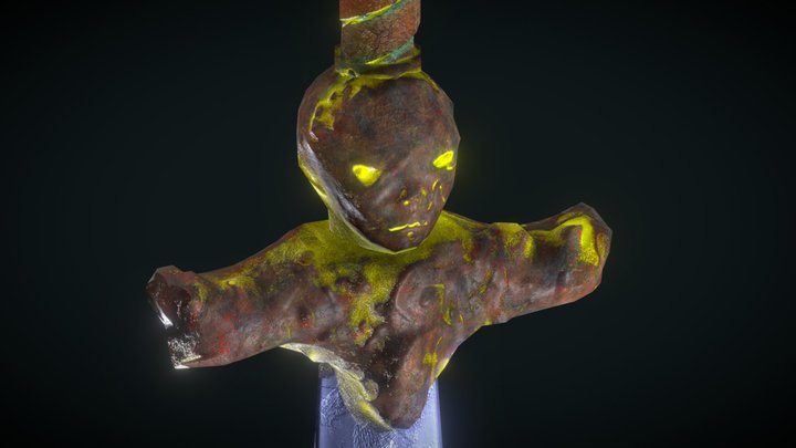 "The Dagger of the Forgotten Path" 3D Model
